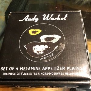 Andy Warhol Melamine Appetizer Plates
